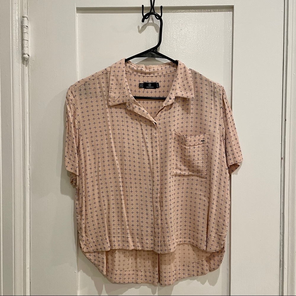 Volcom | Button Down Short Sleeve Top